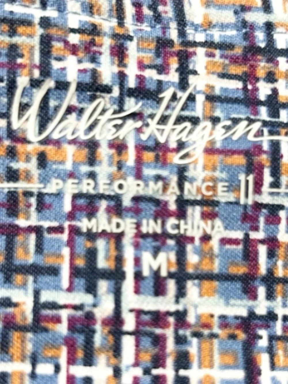 Walter Hagen Performance Skirt Medium Multi-Color Plaid Golf Tennis Skort Style